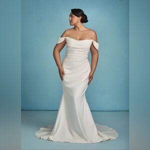 NEVER WORN NOT ALTERED Anne Barge Naomi Wedding Dress Size 10 NO alterations!